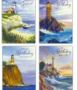 Birthday, Beacon Of Faith, Boxed cards (KJV)