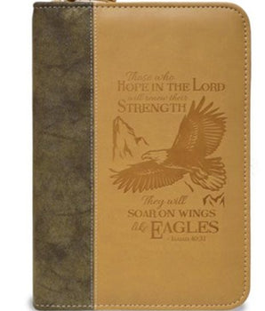 Eagle Zipper Journal, Isaiah 40:31