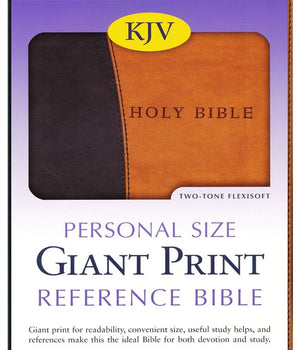 Bible: KJV, Personal Size Giant Print Reference Bible