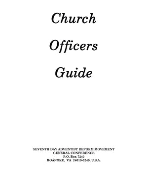 Church Officer's Guide, Large Print