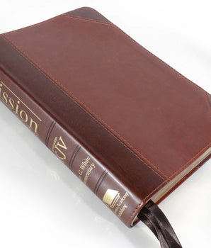 KJV, Mission Study Bible with EGW Comments, Chestnut