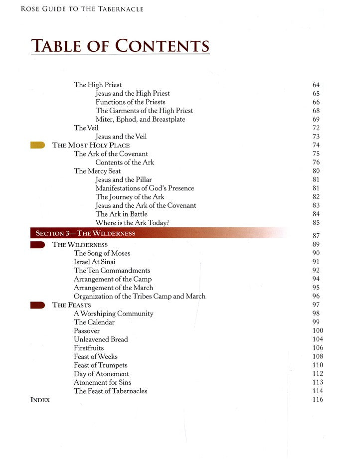 Rose Guide to the Tabernacle