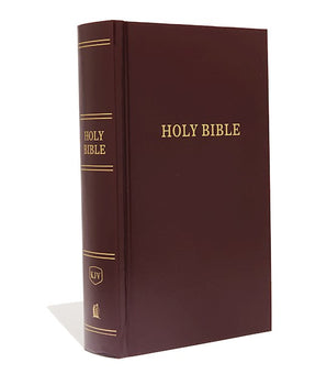 KJV, Large Print Pew Bible - Burgundy HC