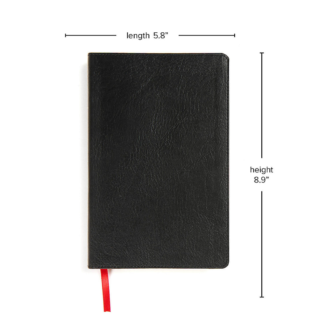 Holman: KJV Large Print, Personal Size, Reference Bible, Black Leathertouch