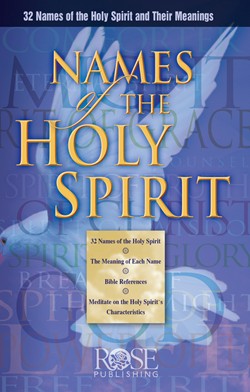 Names of the Holy Spirit - Pamphlet