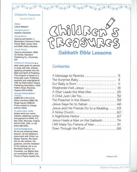 Children's Treasures, Vol. 2, #3