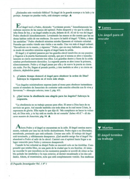 Spanish: Junior Searcher, Vol. 1, #1