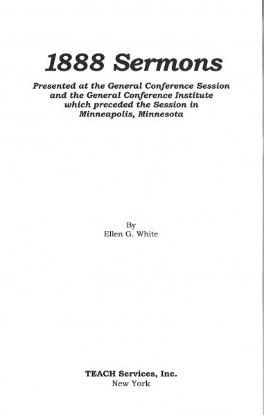 1888 Sermons