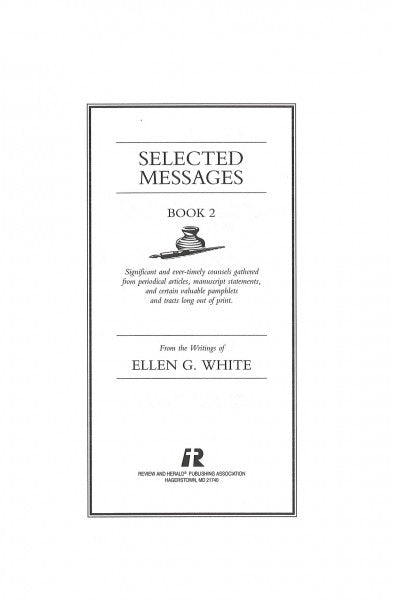 Selected Messages Book 2, CHL