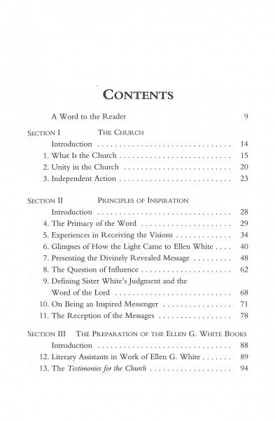 Selected Messages Book 3, CHL