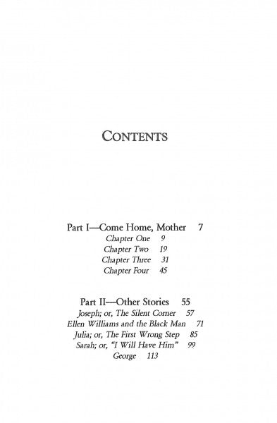 Character Classics, Vol. 7 - Come Home Mother