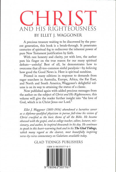 Christ and His Righteousness