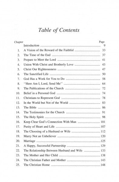 Counsels for the Church, CHL