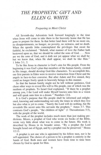 Counsels for the Church, CHL