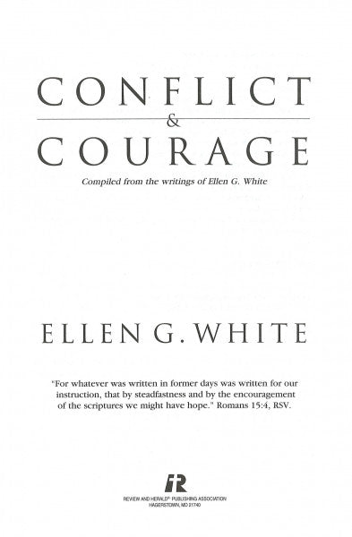 Devotional: Conflict and Courage