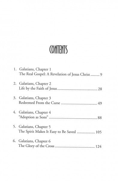 The Glad Tidings - Galatians Made Clear