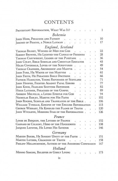 Heroes of the Reformation