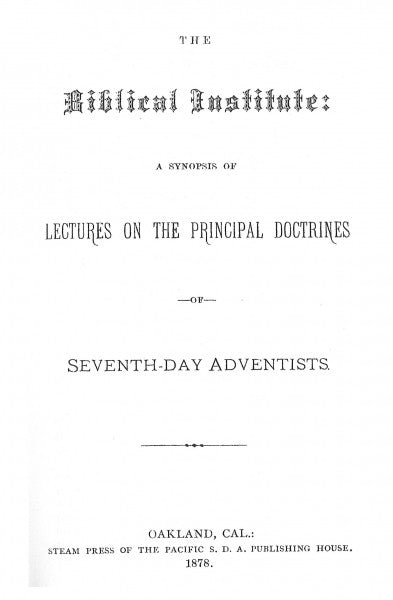 The Biblical Institute