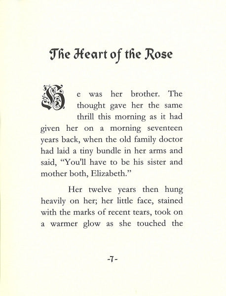 The Heart of the Rose - A story of purity