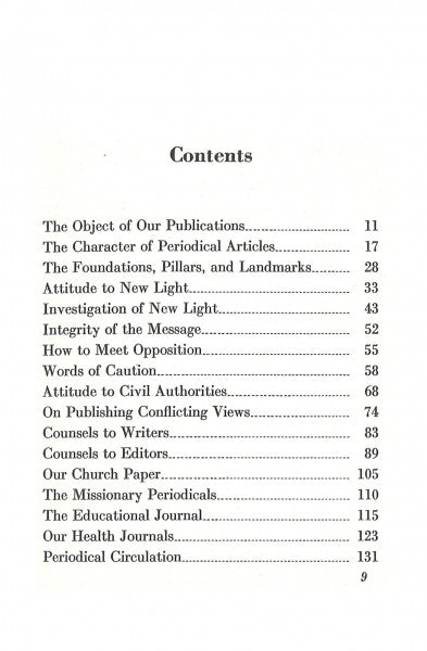 Counsels to Writers and Editors, Classic Ed.