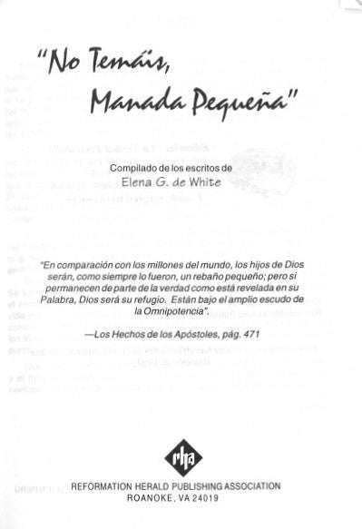 No Temais, Manada Pequena
