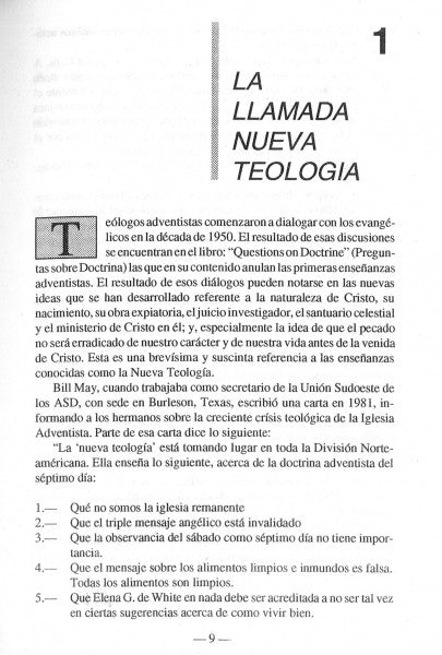 Consideraciones Sobre la Nueva Teologia