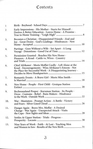 Missionary Annuls: Memoir of Robert Moffat