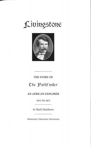 Livingstone: The Pathfinder