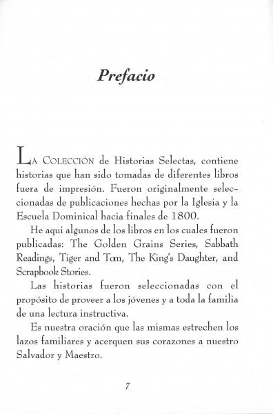 Coleccion de Historias Selectas, Vol. 1
