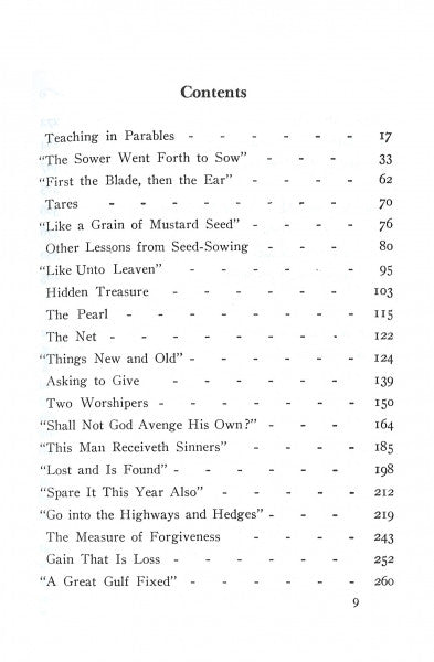 Christ's Object Lessons, CHL