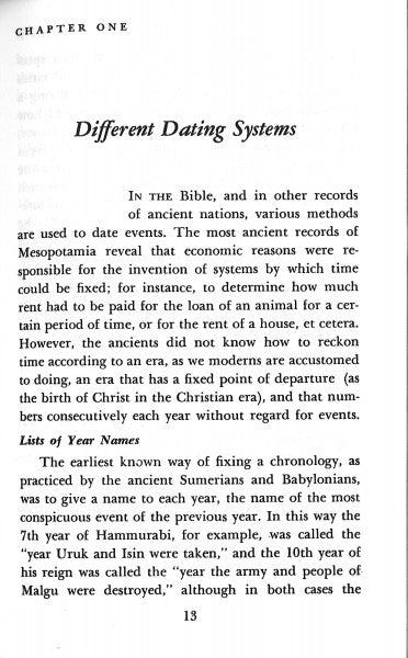 The Chronology of Ezra 7