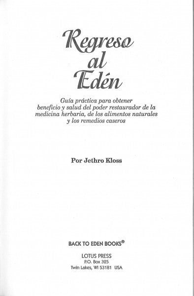 Regreso al Eden