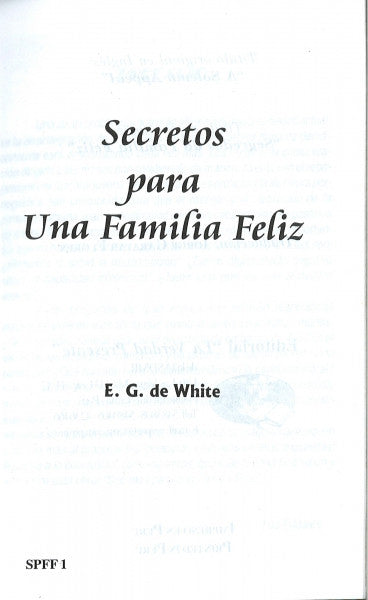 Secretos Para Una Familia Feliz