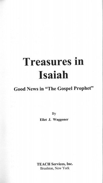 Treasures in Isaiah