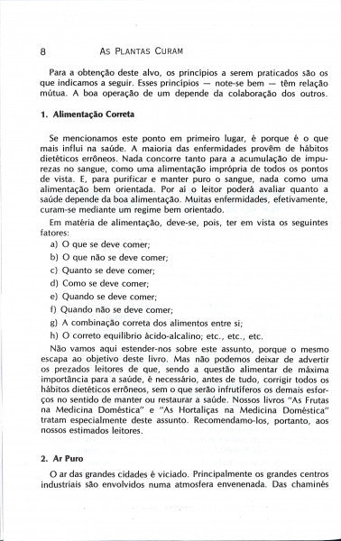 As Plantas Curam