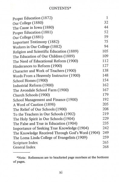 Counsels on Education