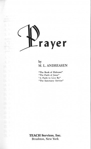 Prayer