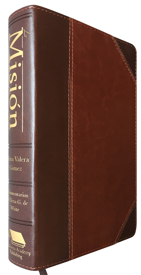 Nueva Misión Biblia de Estudios con Himnario Adventista—Cafe
