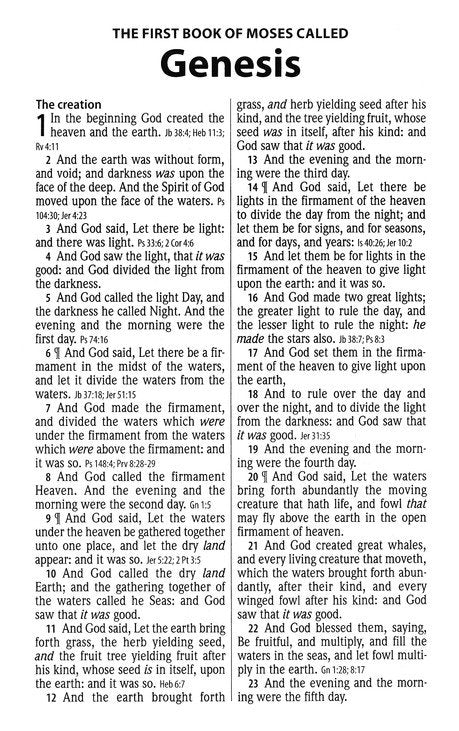 The KJV Personal-Size Giant-Print Reference Bible, Lilac/Violet Flexisoft