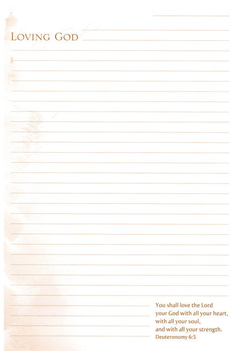 Love Bears All Things Journal