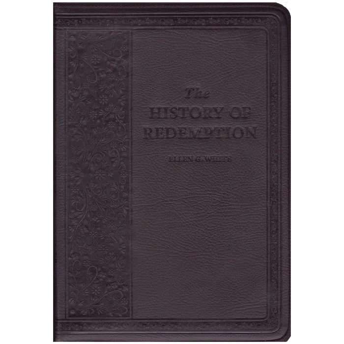 History of Redemption, Imitation Leather, Stamped Design, Black, Zip