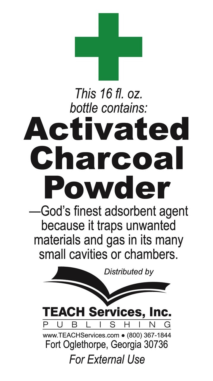 Activated Charcoal Powder / Bottle, 16 fl oz