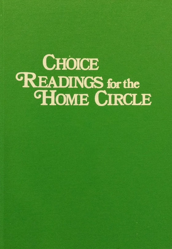 Choice Readings for the Home Circle