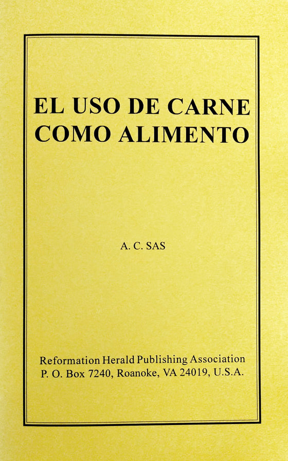 El Uso de Carne Como Alimento