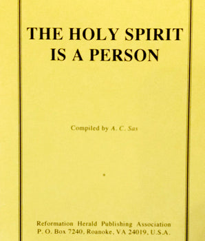 The Holy Spirit is a Person