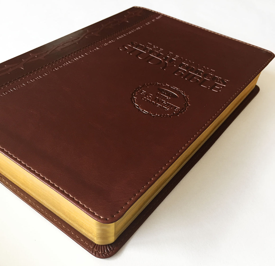 Remnant Study Bible, KJV - Special Forces, Leather-soft Brown