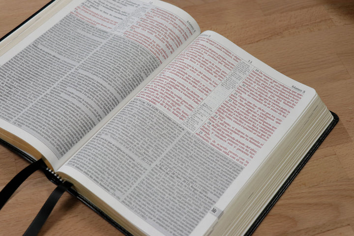 Nueva Misión Biblia de Estudios con Himnario Adventista—Azul