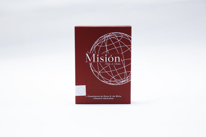 Nueva Misión Biblia de Estudios con Himnario Adventista—Cafe