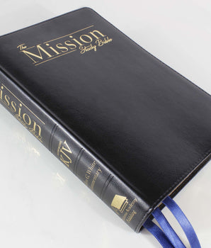 KJV, Mission Study Bible with EGW Comments, Black
