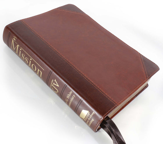 KJV, Mission Study Bible with EGW Comments, Chestnut